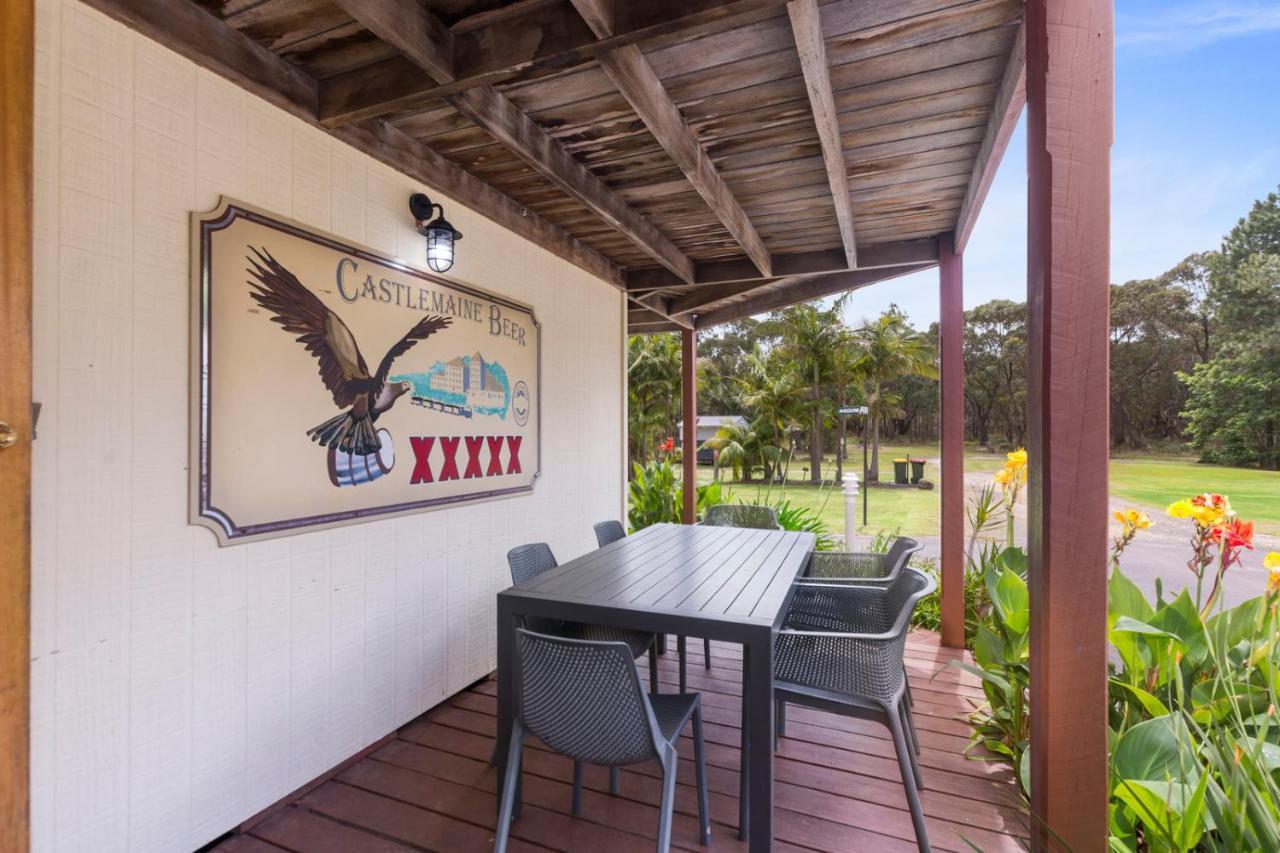 Wairo Beach Holiday Park Tabourie Lake Exterior foto