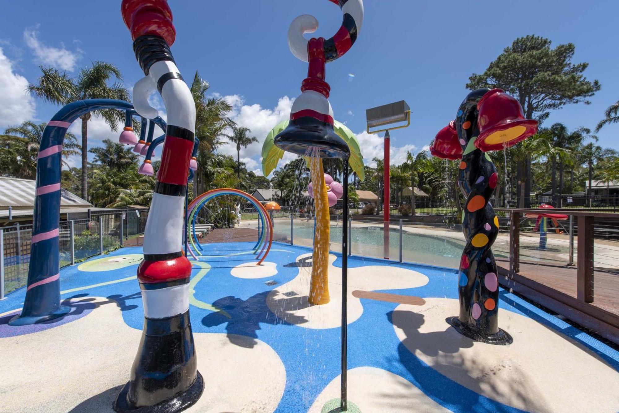 Wairo Beach Holiday Park Tabourie Lake Exterior foto